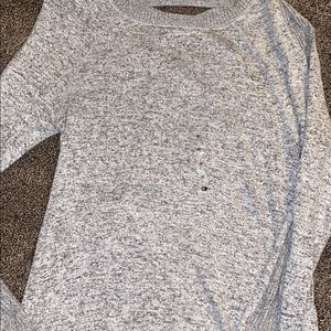 Women’s gray sweater buckle xs
